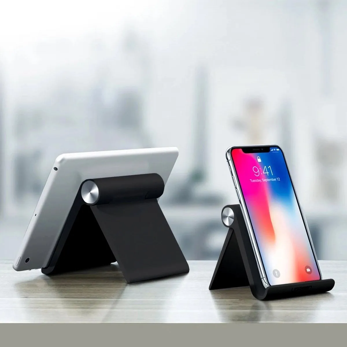 Ugreen Bureaustandaard Telefoonhouder 50747 - Zwart - afbeelding 6 van 6