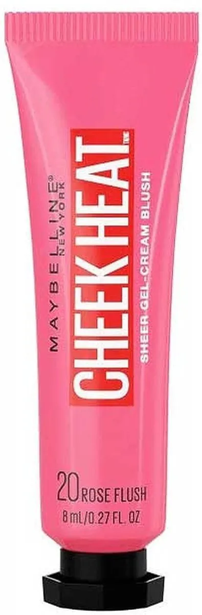 Maybelline Cheek Heat Cream Blush 20 Rose Flash - 10ml