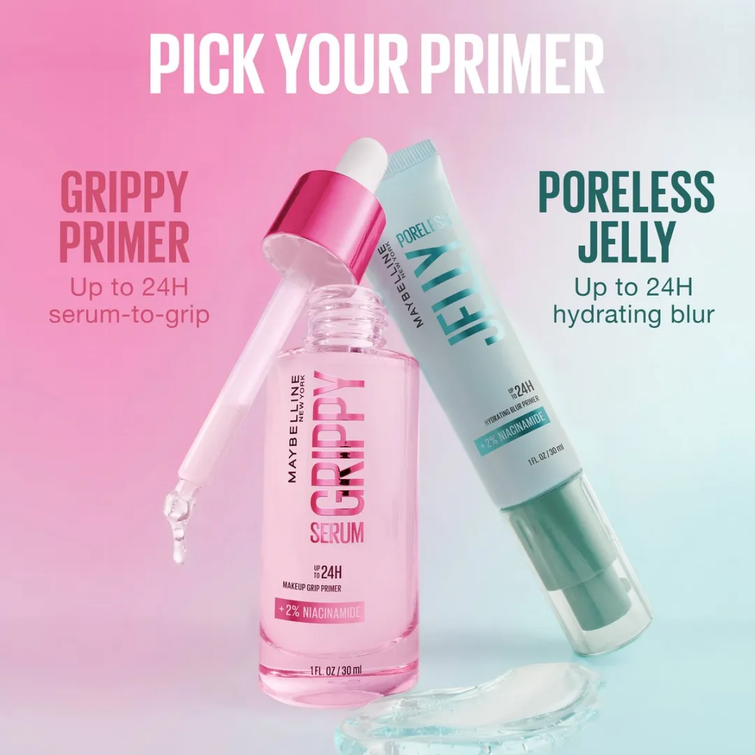 Maybelline New York Poreless Jelly Primer 30ml - 2% Niacinamide - afbeelding 6 van 6