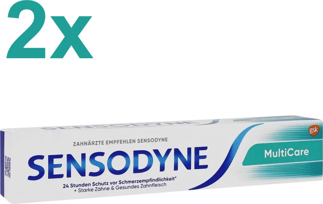 Sensodyne Tandpasta MultiCare 2x75ml