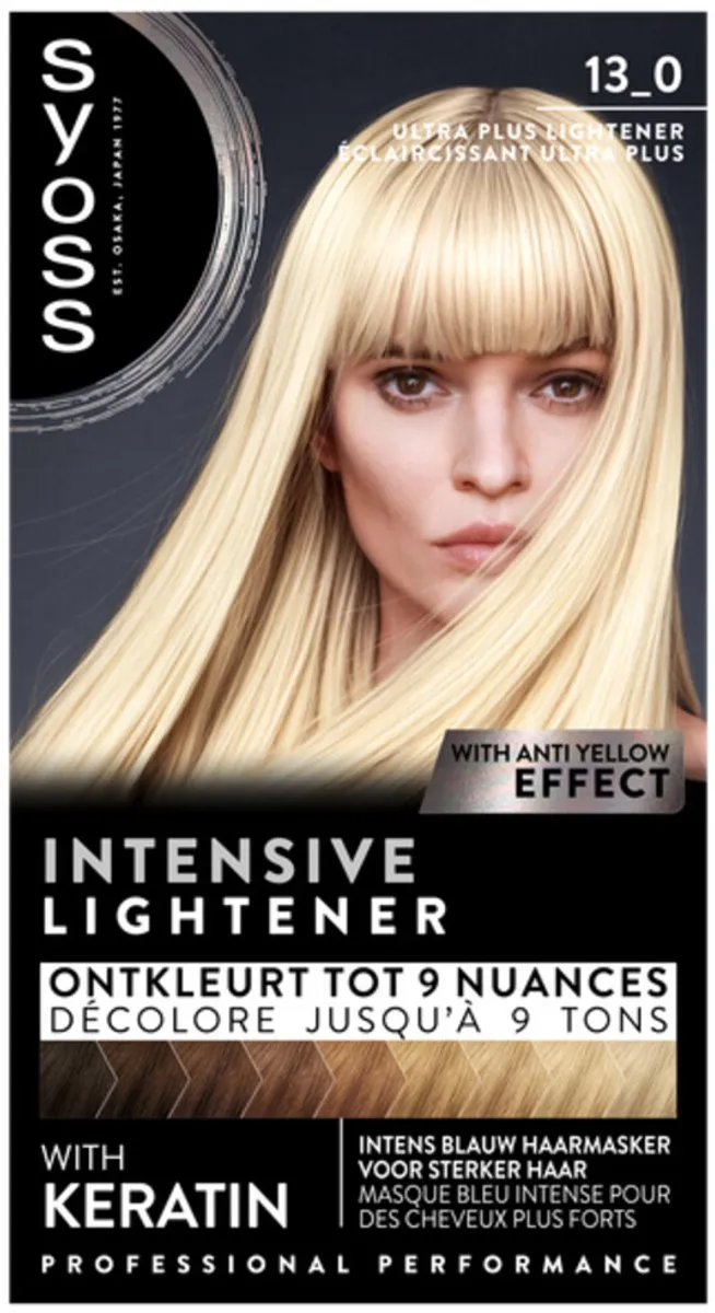 SYOSS Coloration 13-0 Ultra Plus Lightener Haarverf - 12 Stuks