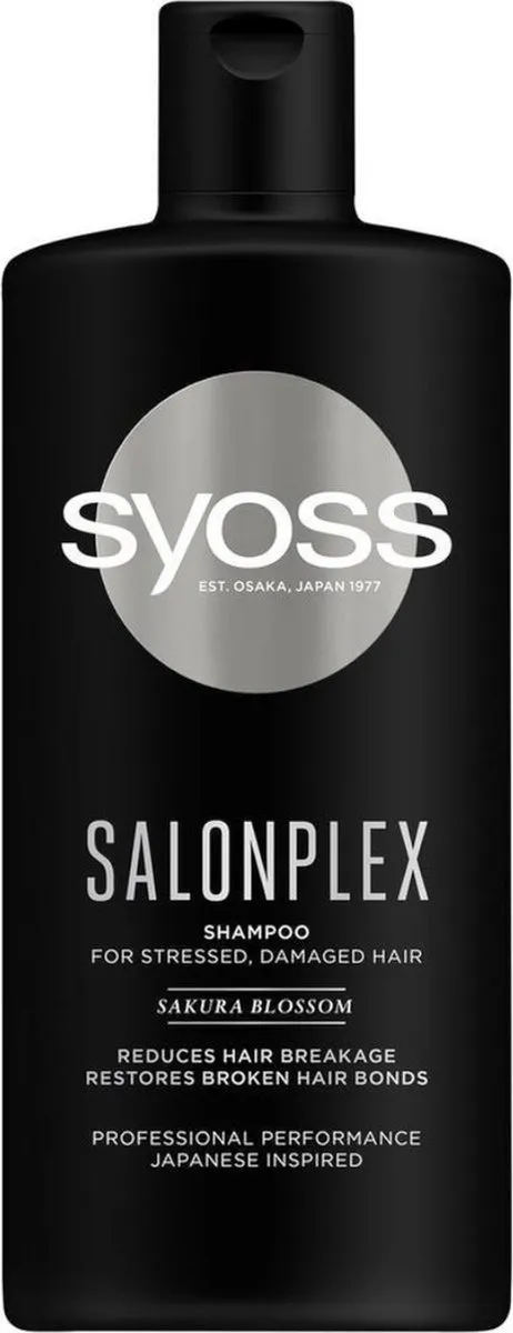 SYOSS Salonplex Shampoo Overbelast Beschadigd Haar 440ml