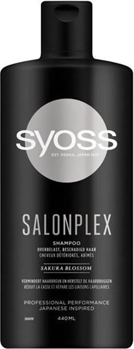 SYOSS Salonplex Shampoo Overbelast Beschadigd Haar 440ml