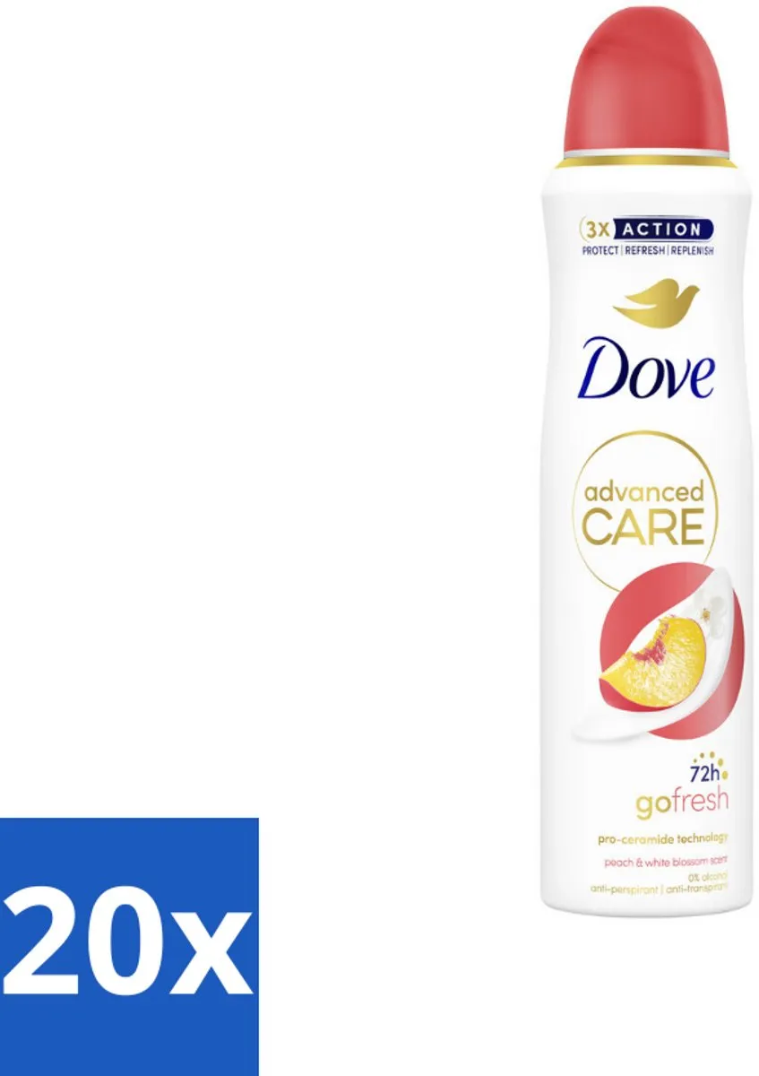 Dove Deodorant Spray Perzik & Witte Bloesem 150ml