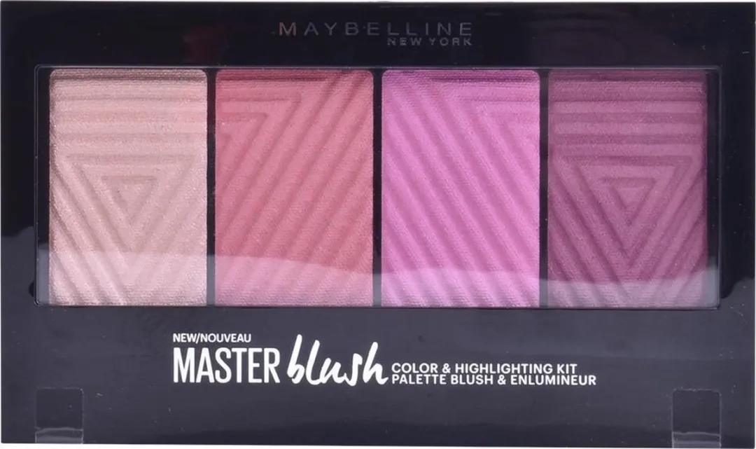 Maybelline Face Studio Blush Color & Highlighting Kit - Roze - afbeelding 6 van 6