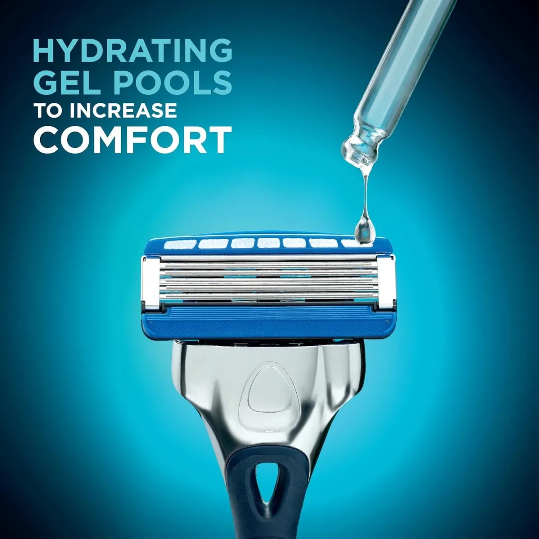 Wilkinson Sword Hydro 5 Limited Edition Scheerapparaat - Blauw - afbeelding 6 van 6