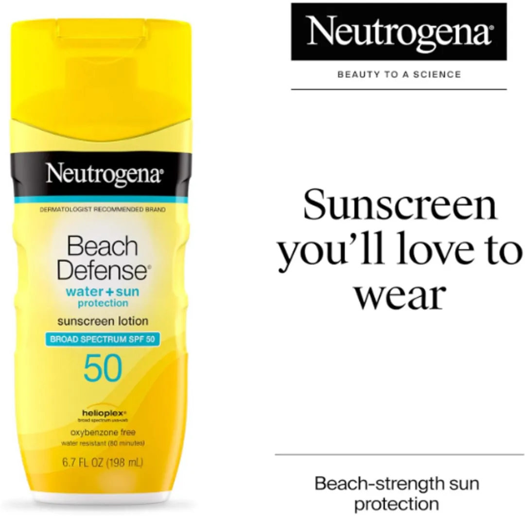 Neutrogena Beach Defense SPF 50 Zonnebrand 198ml - Lichaam & Gezicht