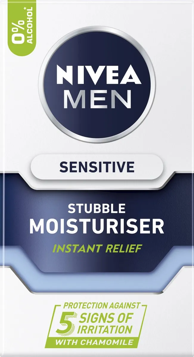 NIVEA MEN Sensitive Stubble Dagcrème 50ml - afbeelding 3 van 6