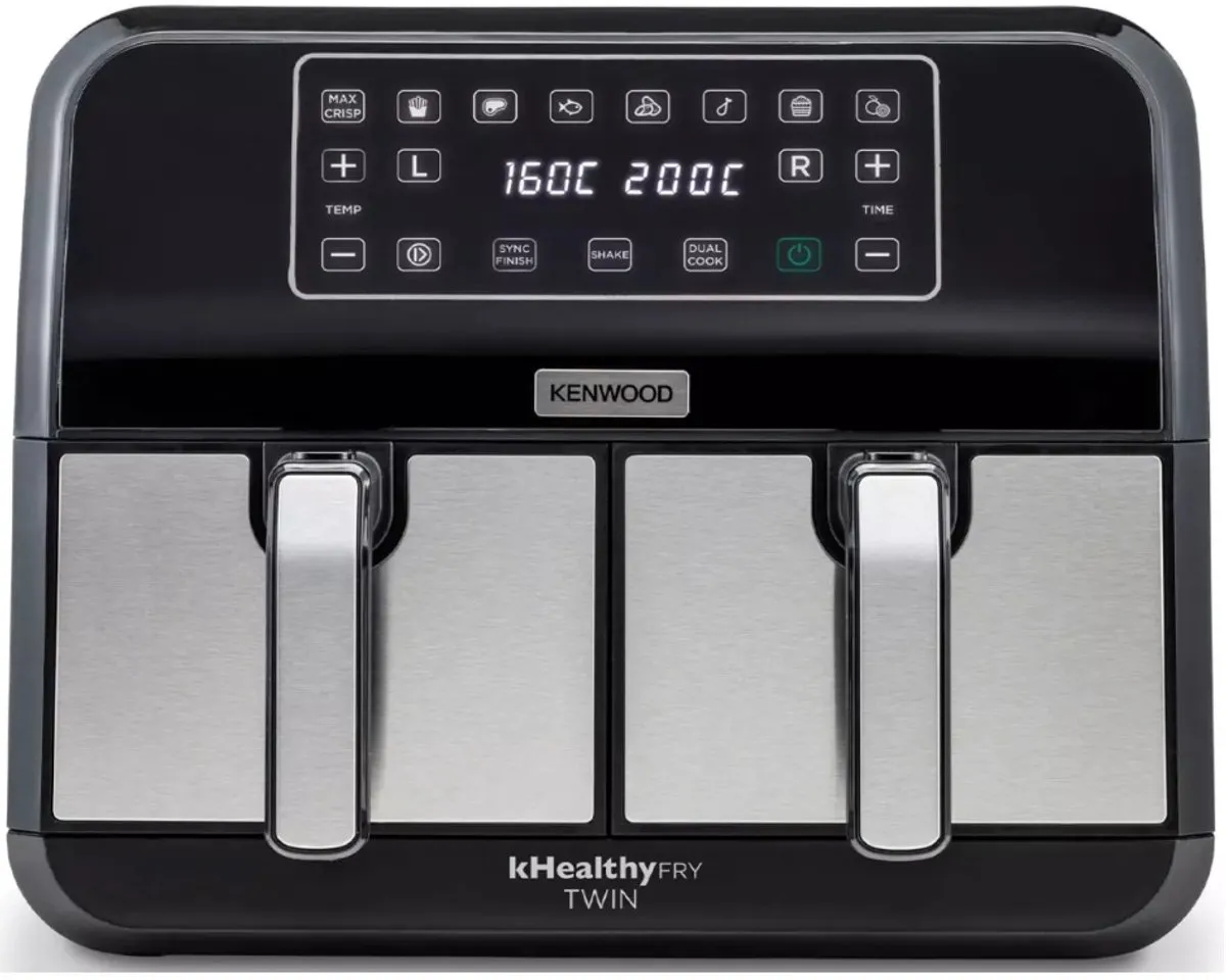 Kenwood HFM20.000MB Dubbele Heteluchtfriteuse 8L
