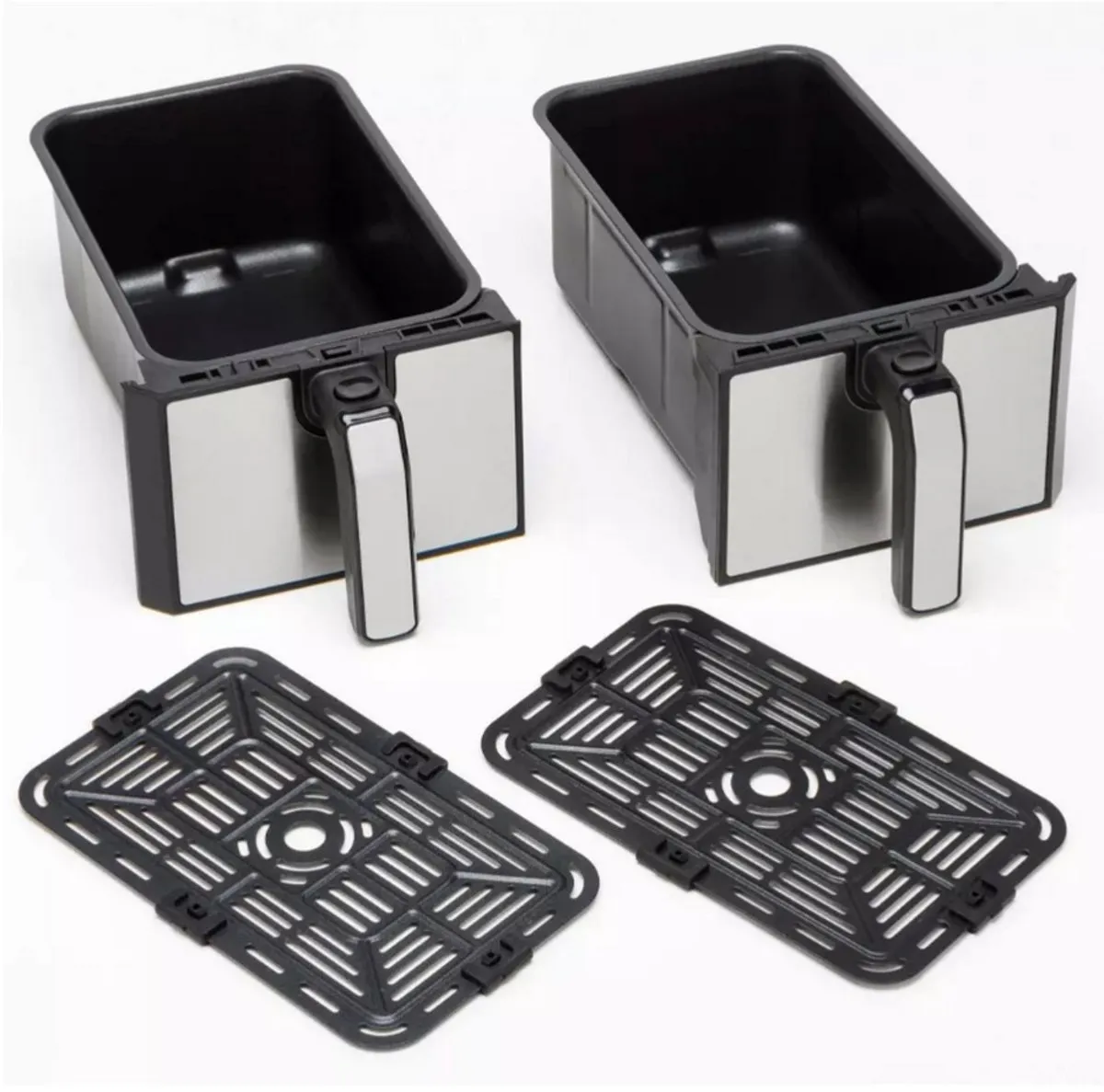 Kenwood HFM20.000MB Dubbele Heteluchtfriteuse 8L - 1700W - Zwart - afbeelding 6 van 6
