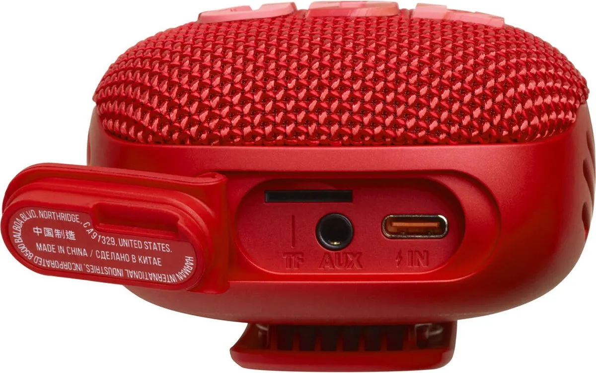 JBL Wind 3S Draagbare Bluetooth Speaker - Rood