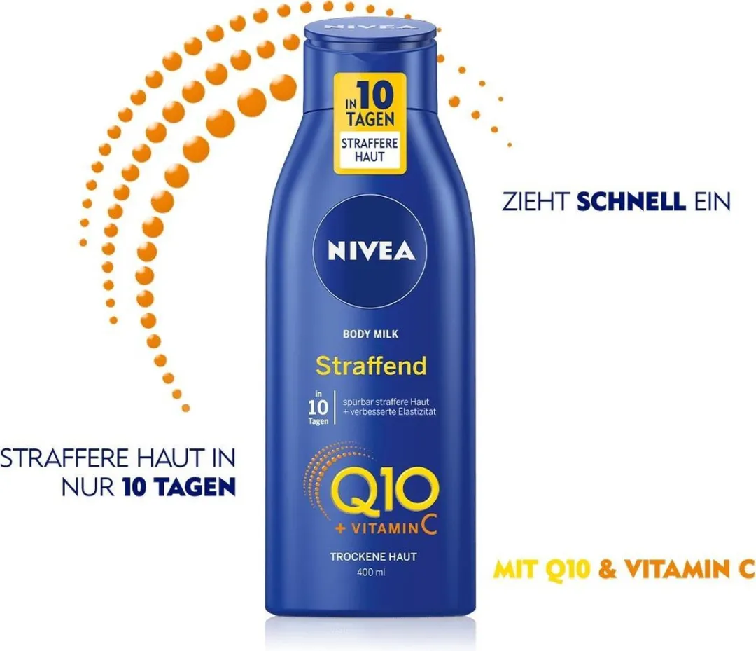 NIVEA Q10 Energy+ Body Milk 400ml