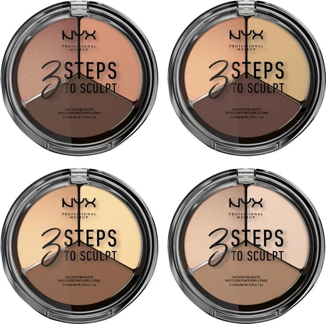 NYX Professional Makeup 3 Steps To Sculpt Fair - 15g