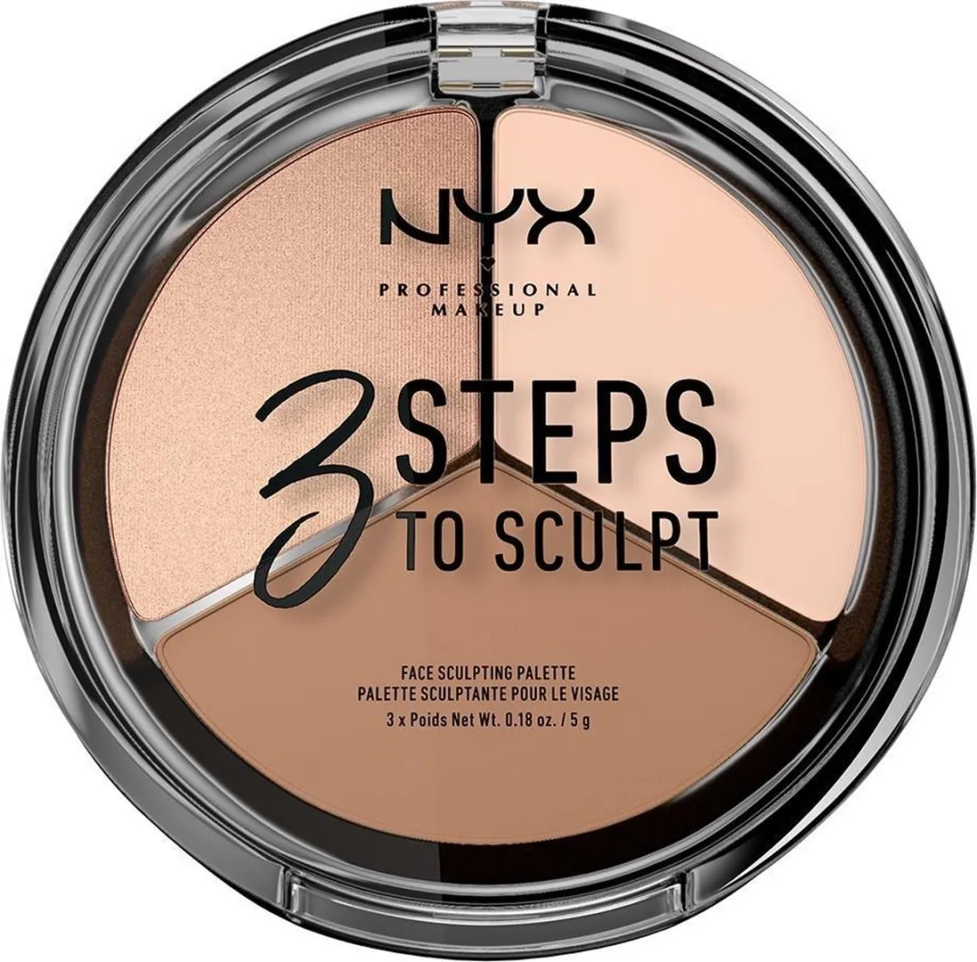 NYX Professional Makeup 3 Steps To Sculpt Fair