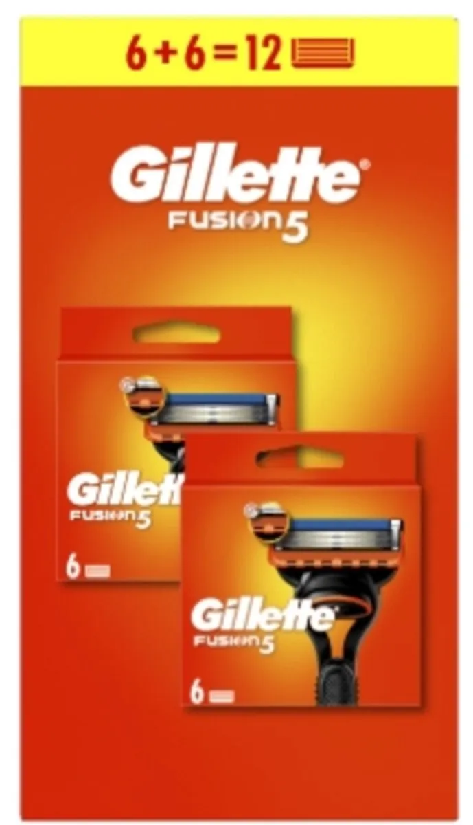 Gillette Fusion 5 Scheermesjes - 12 Stuks