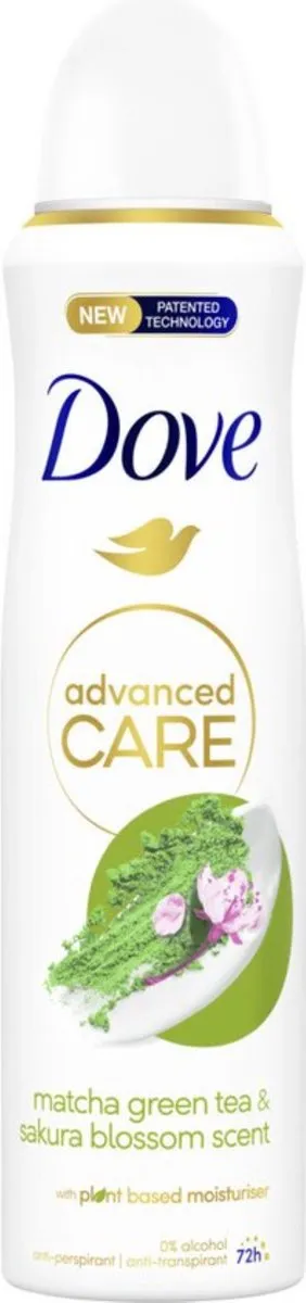 Dove Deospray Awakening Ritual Green Tea 150ml - 24 Stuks