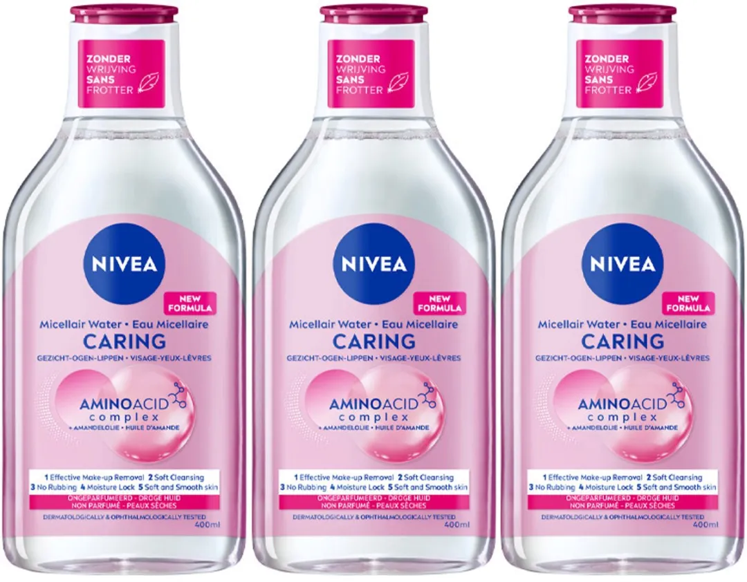 NIVEA 0% Residu Micellair Water Droge Huid
