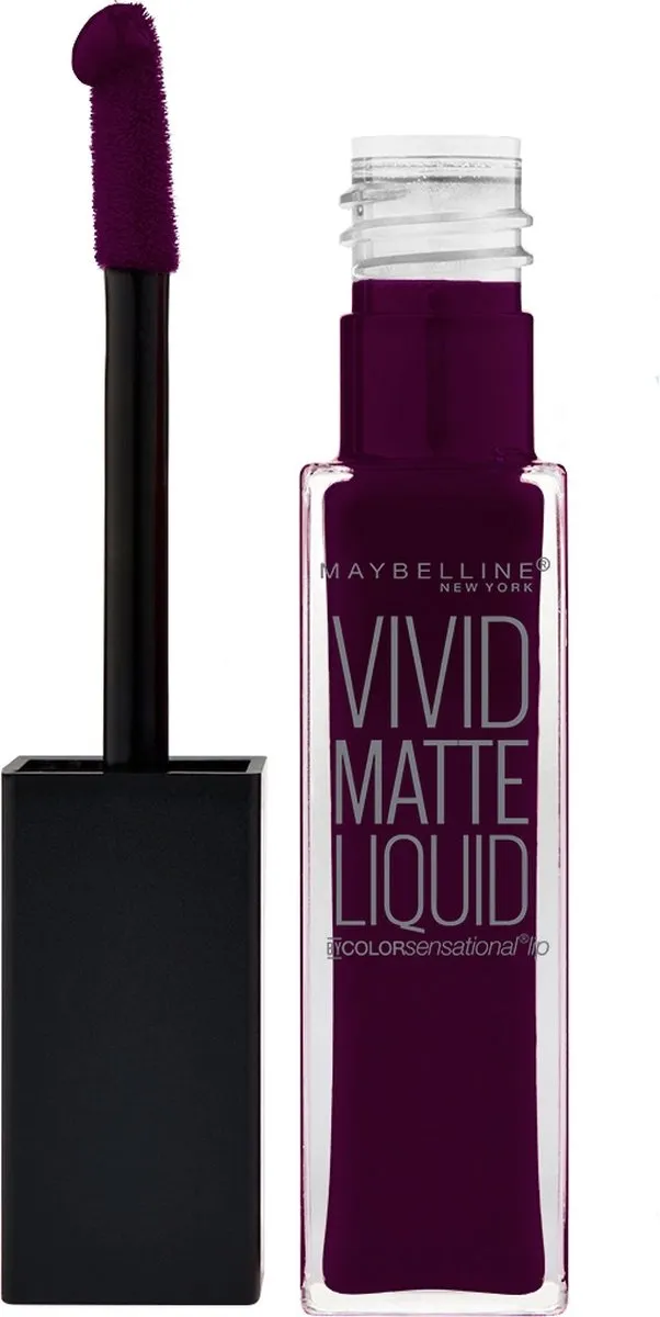 Maybelline Vivid Matte Liquid Lippenstift 45 Posessed Plum - 8ml