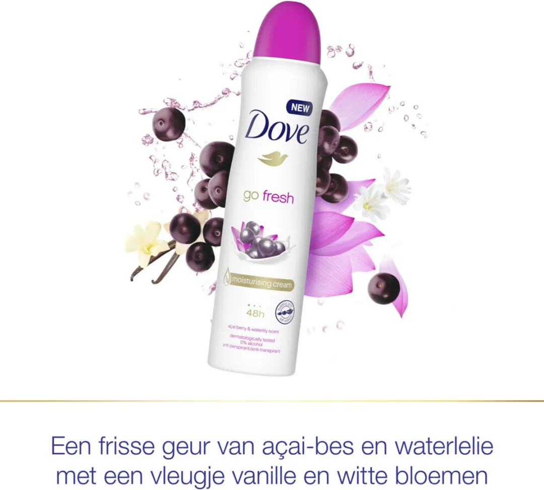 Dove Deospray Acai Berry & Waterlily 150ml
