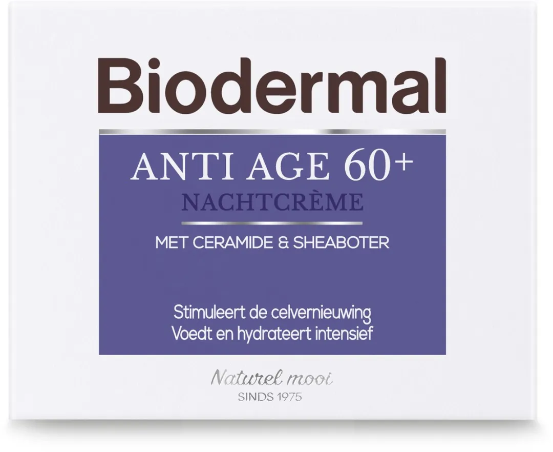 Biodermal Anti Age Nachtcrème 60+ - 50ml