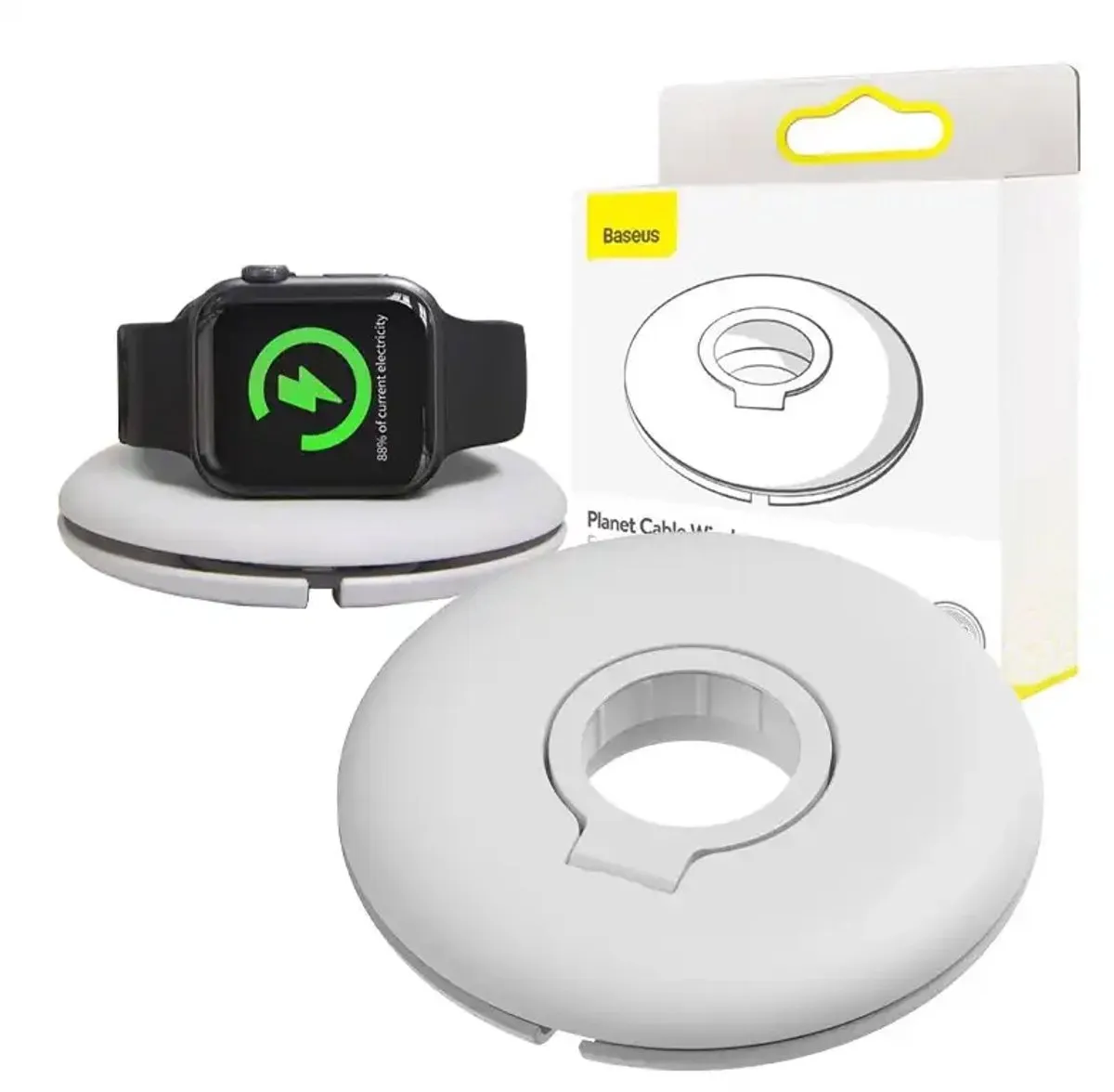 Baseus Apple Watch Oplader Houder ACSLH-02 - Wit