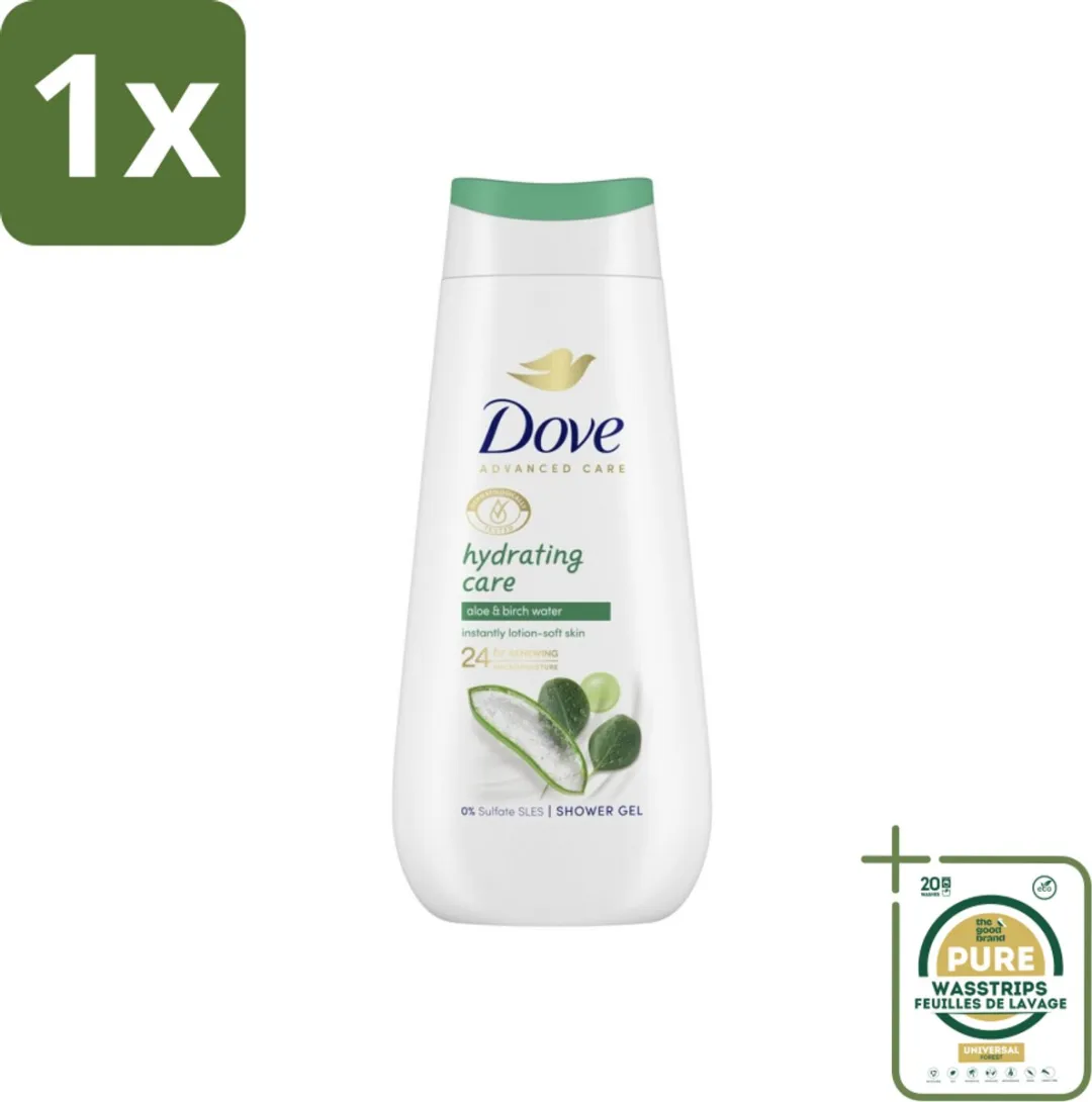 Dove Douchecrème Hydraterende Aloe Vera 225ml