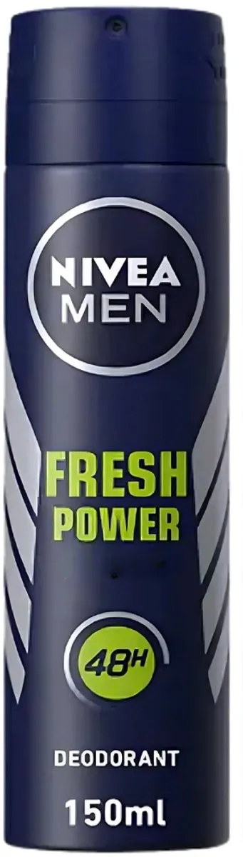 NIVEA Men Deodorant Spray Fresh Power 150ml - 12 Stuks