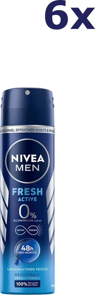 NIVEA Men Fresh Active Deo Spray 150ml