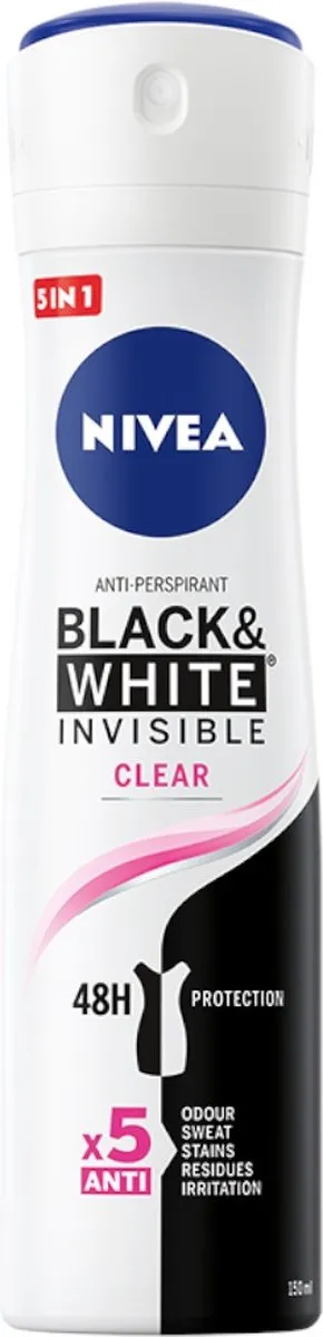 NIVEA Invisible Black & White Antiperspirant 50ml