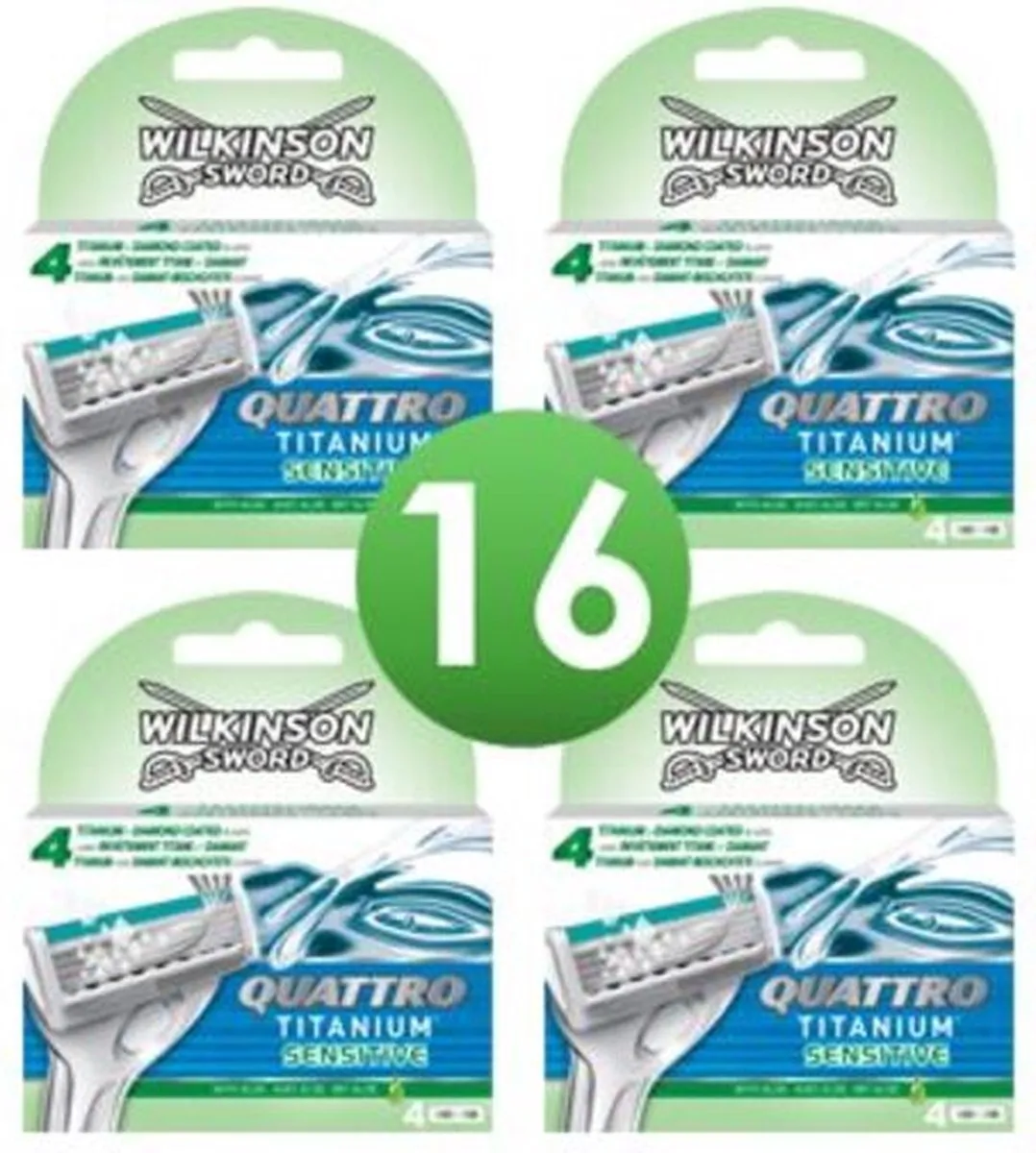 Wilkinson Sword Quattro Titanium Sensitive