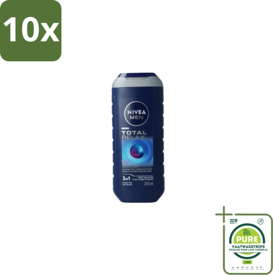 NIVEA Men Douchegel Total Relax 250ml