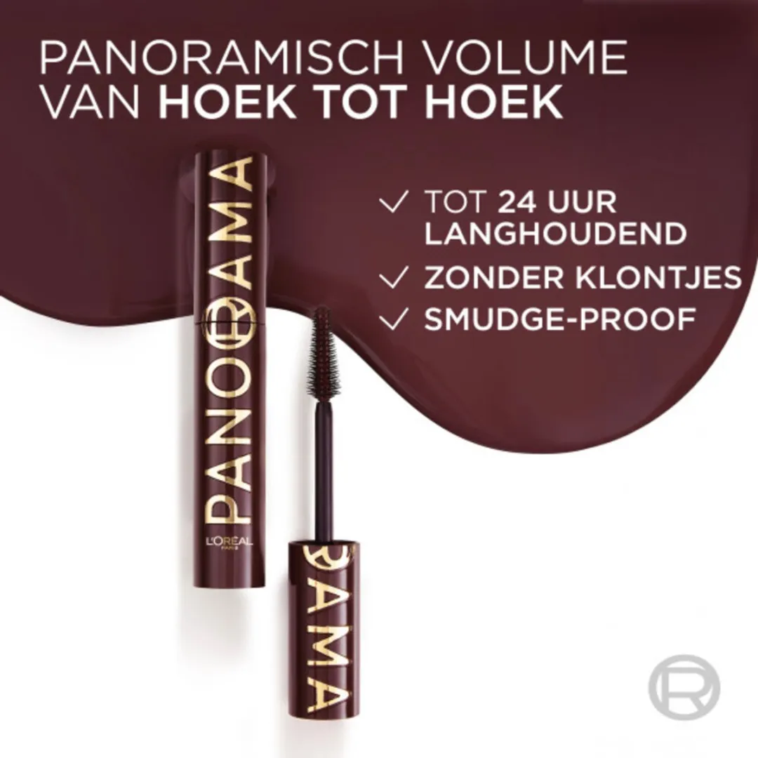 L'Oréal Paris Panorama Mascara Chromatic Bordeaux - 24ml