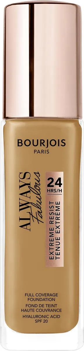 Bourjois Always Fabulous Foundation 510 Golden Caramel 30ml