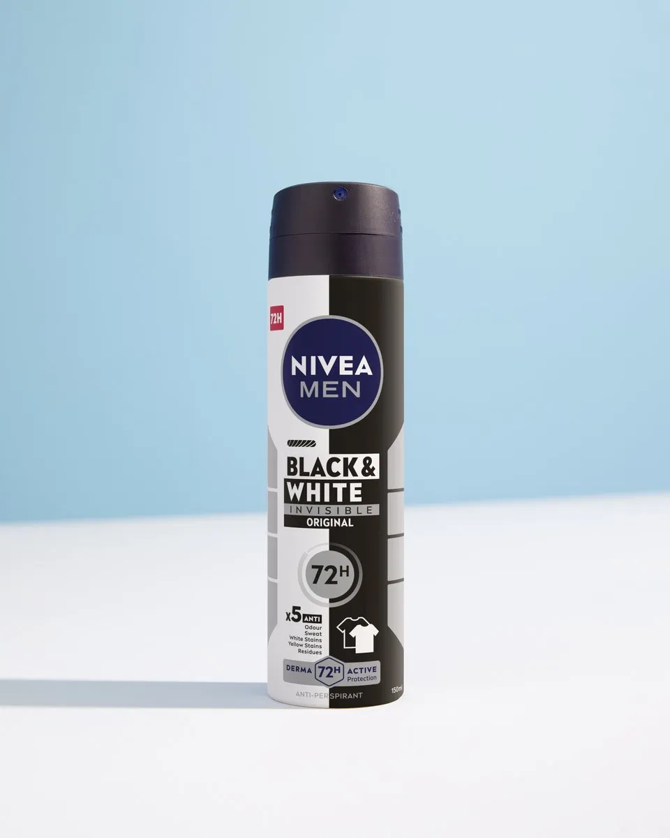 NIVEA MEN Invisible for Black & White Anti-Transpirant Spray 300ml