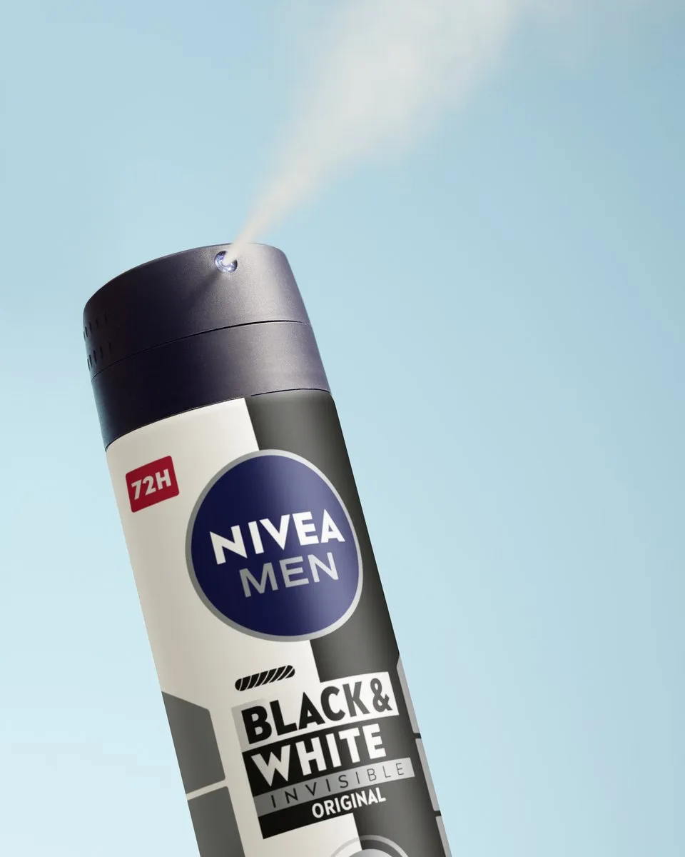 NIVEA MEN Invisible for Black & White Anti-Transpirant Spray 300ml