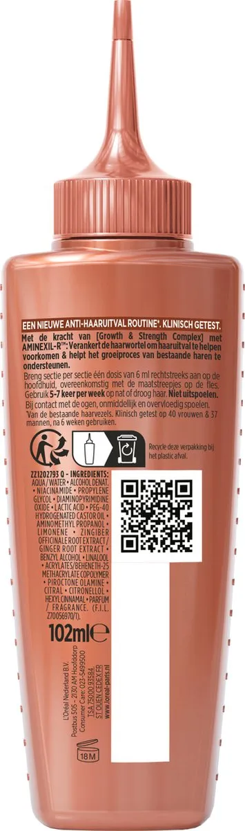 L'Oréal Paris Elvive Fiber Booster Anti-Haaruitval Serum 102ml