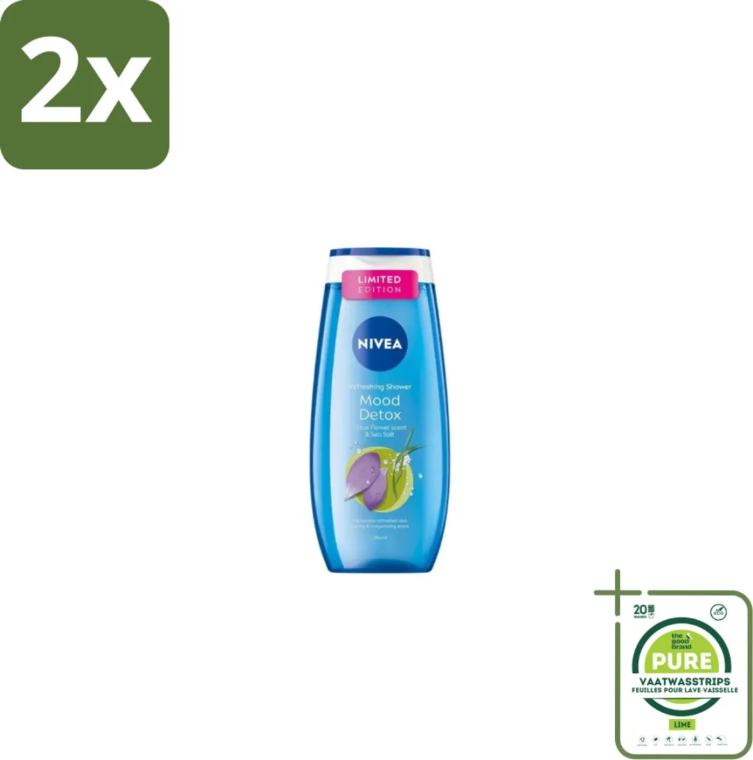 NIVEA Creme Mood Detox Douchegel 500ml
