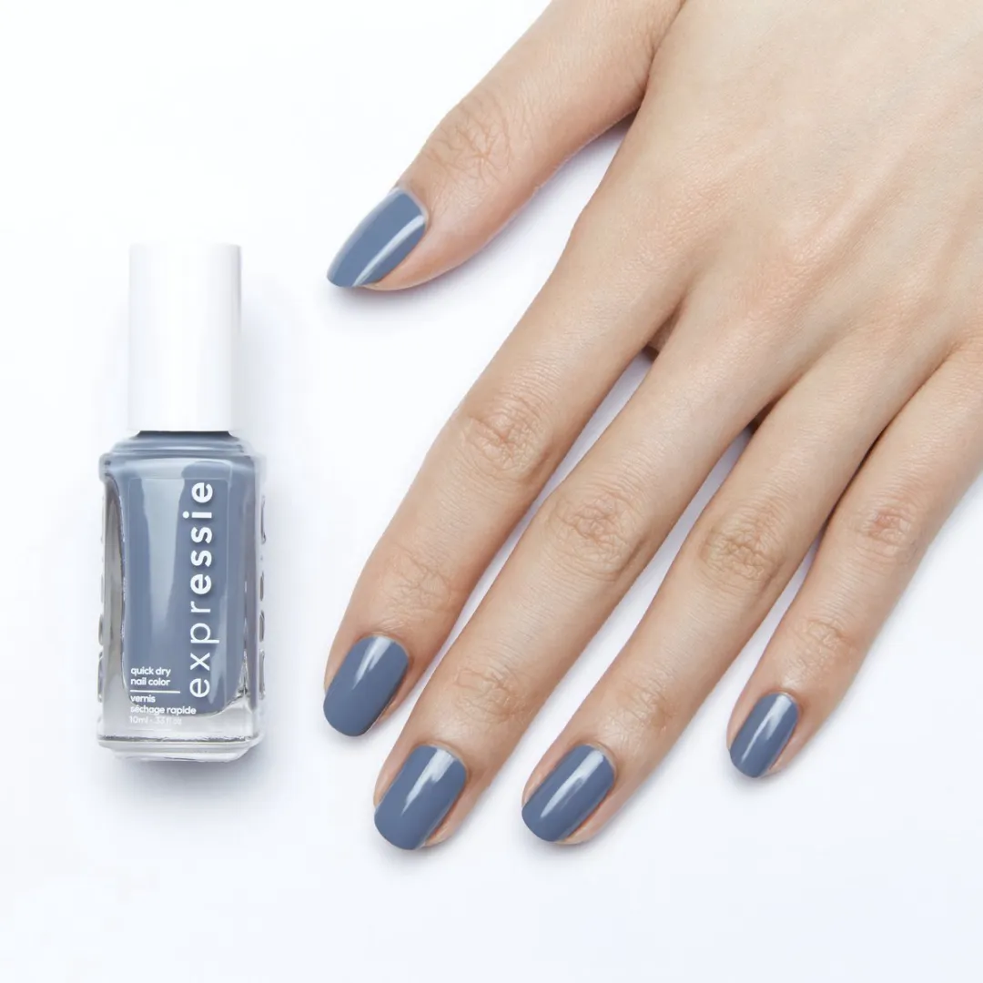 essie Expressie 340 Air Dry Nagellak - 3x 30ml - Blauw