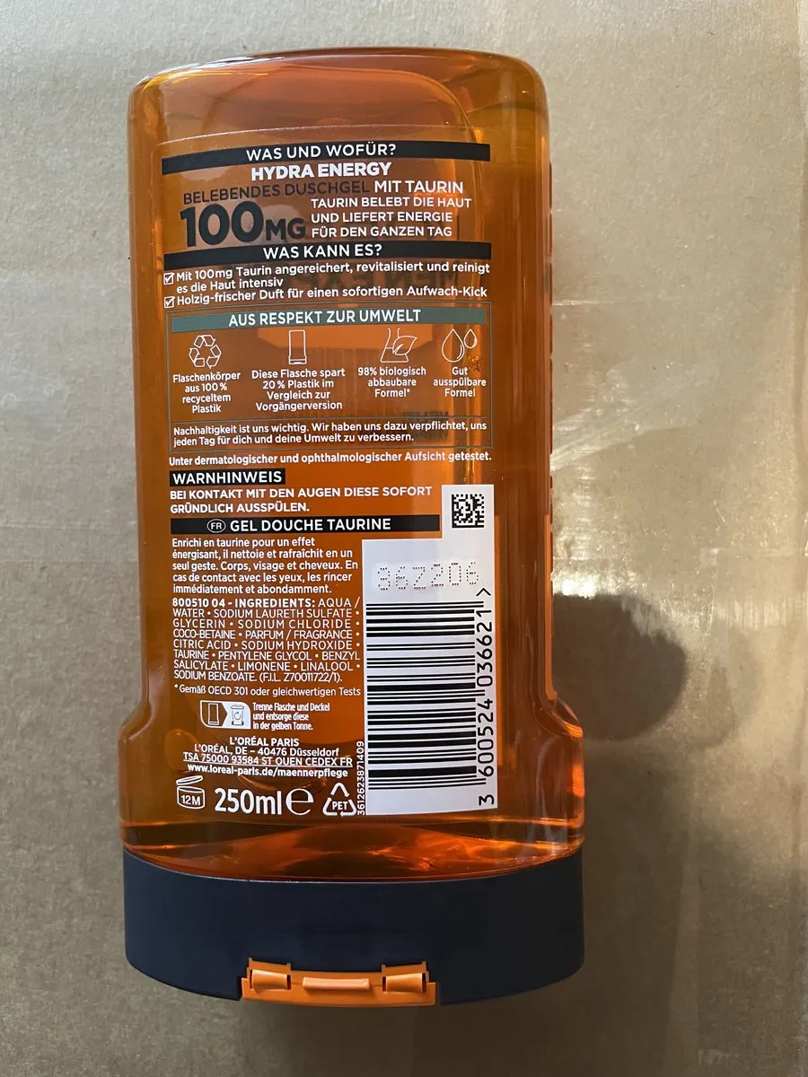 L'Oréal Paris Men Expert Hydra Energy Douchegel 250ml