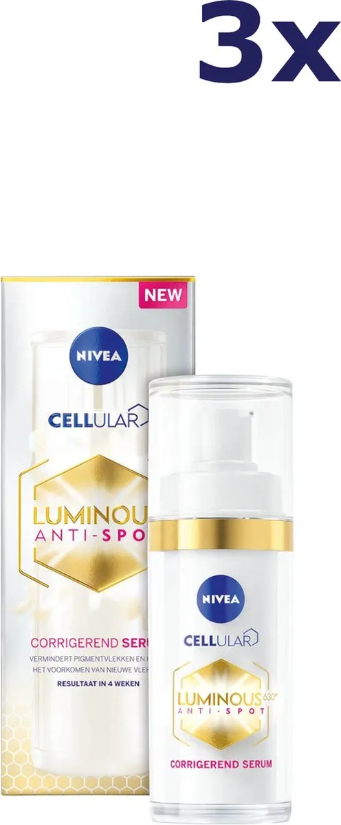 NIVEA Luminous630 Corrigerend Serum 3x30ml