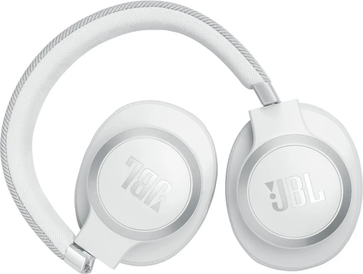 JBL Live 770NC Noise Cancelling Koptelefoon - Wit