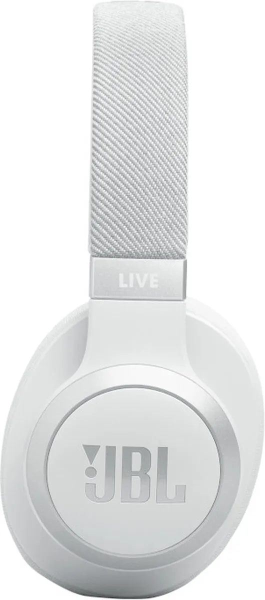 JBL Live 770NC Noise Cancelling Koptelefoon - Wit