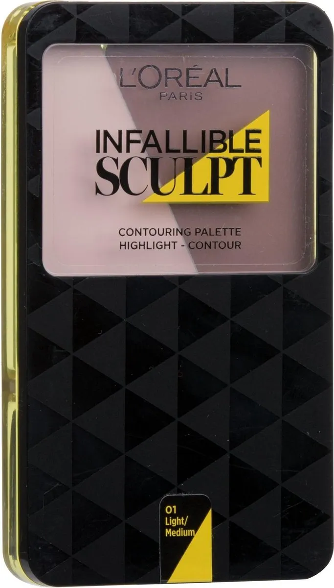 L'Oréal Paris Infallible Sculpt Contouring Palette - 15 Kleuren
