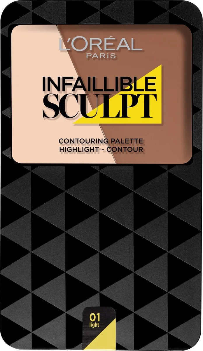L'Oréal Paris Infallible Sculpt Contouring Palette - 15 Kleuren
