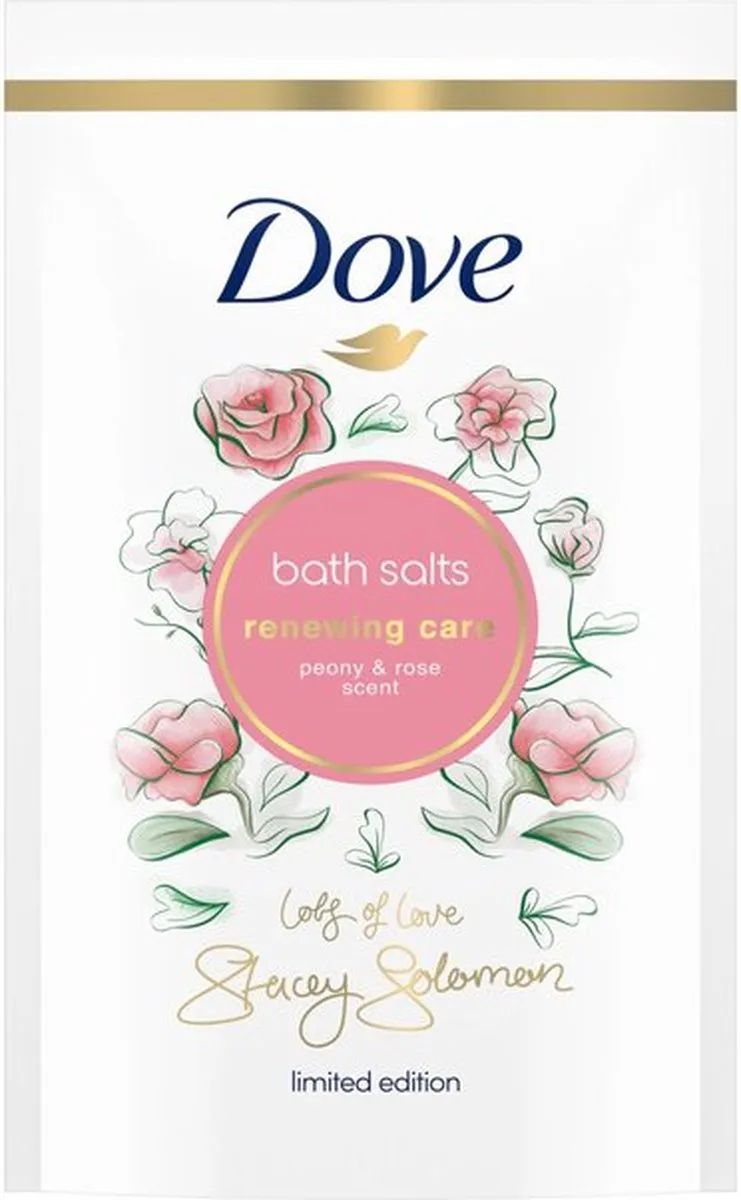 Dove Renewing Care Peony & Rose Schuimend Badzout 900g