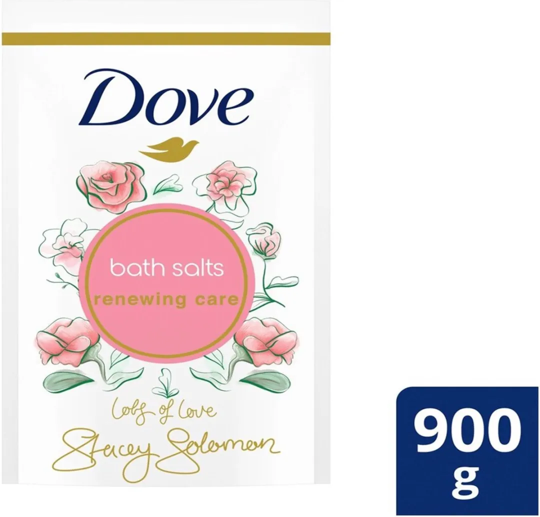 Dove Renewing Care Peony & Rose Schuimend Badzout 900g