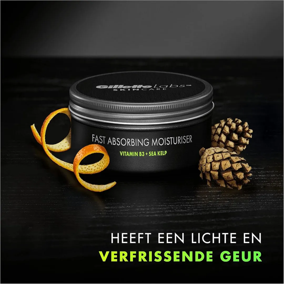 Gillette Labs Snel Absorberende Hydraterende Crème - 3x100ml