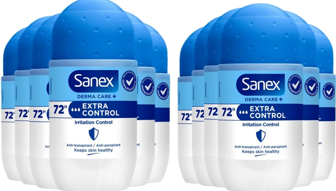 Sanex Deo Roller Dermo Extra Control 12x50ml