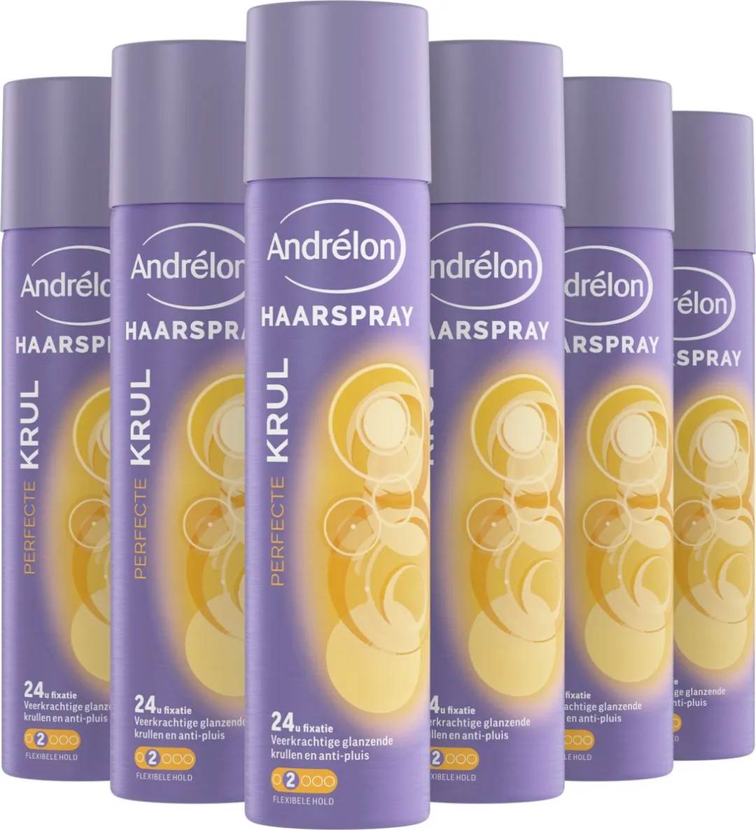 Andrélon Haarspray Perfecte Krul - 6x250ml