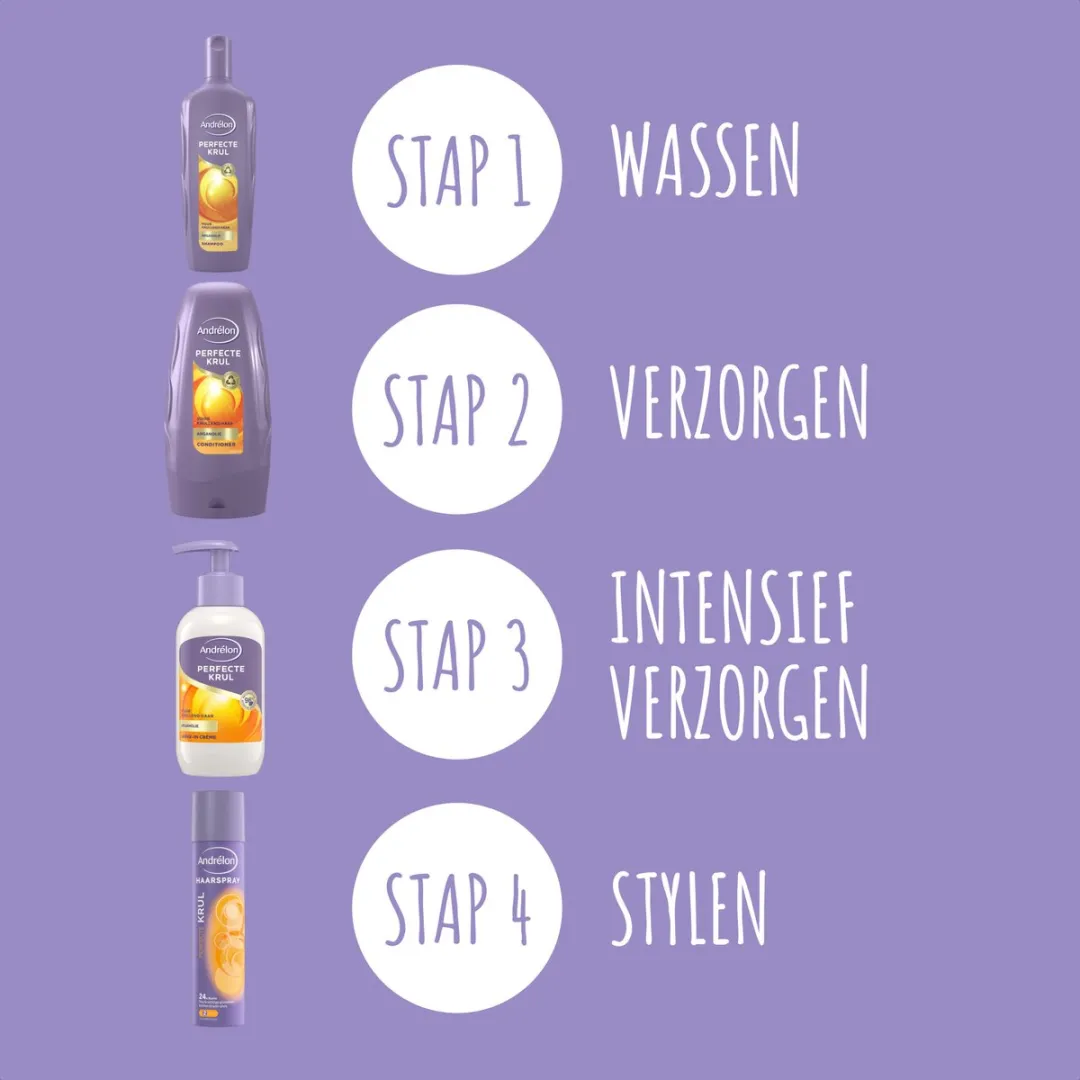 Andrélon Haarspray Perfecte Krul - 6x250ml